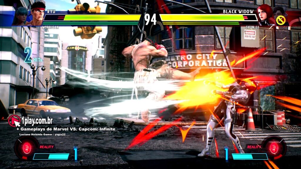 Marvel vs. Capcom: Infinite! Ryu (Street Fighter) + Morrigan ...