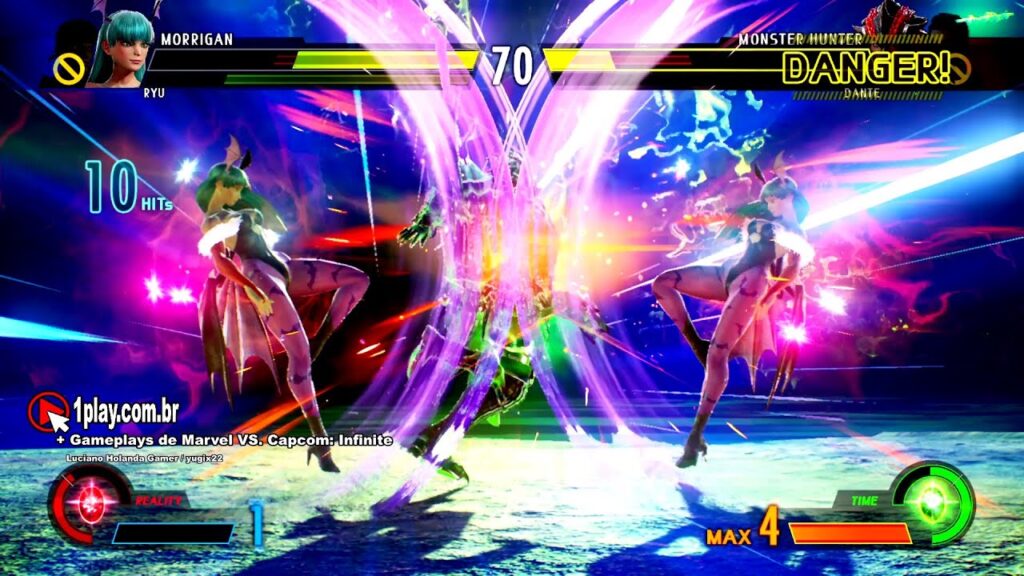 Marvel vs Capcom: Infinite! Ryu (Street Fighter) + Morrigan ...