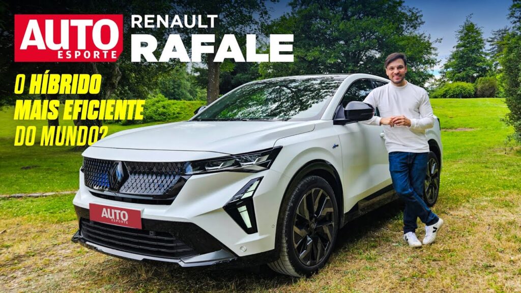 RENAULT RAFALE promete ser o HÍBRIDO MAIS EFICIENTE DO MUNDO; consegue ...